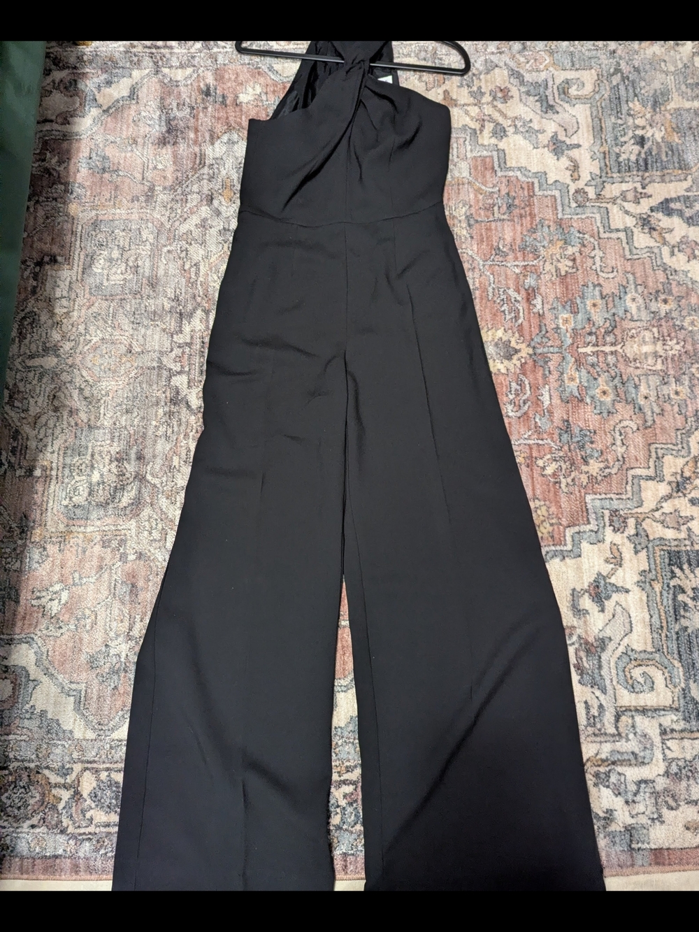 Trina Turk Keyhole Halter Wide leg Jumpsuit